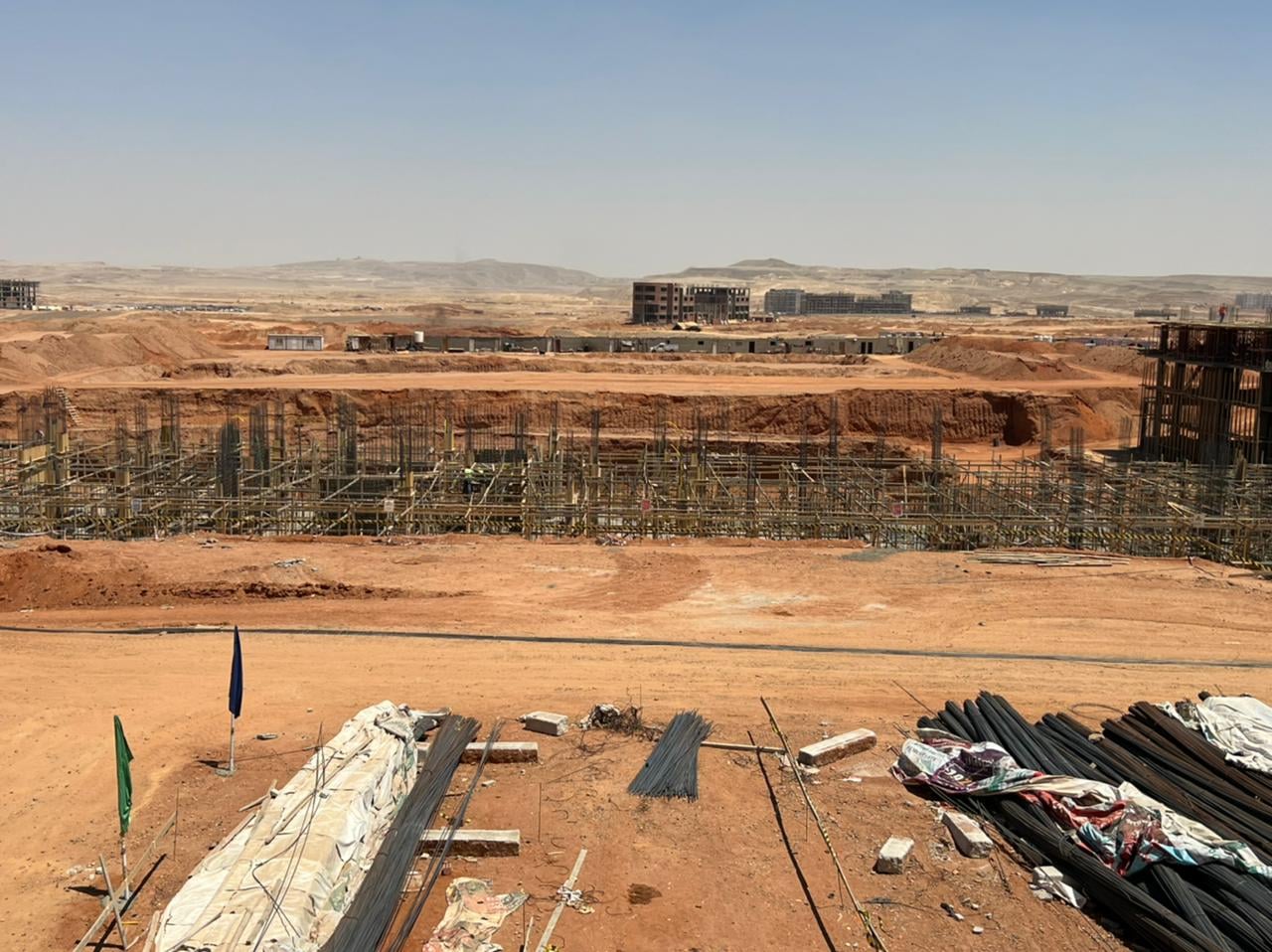 Starting construction work in phase 1 - 1