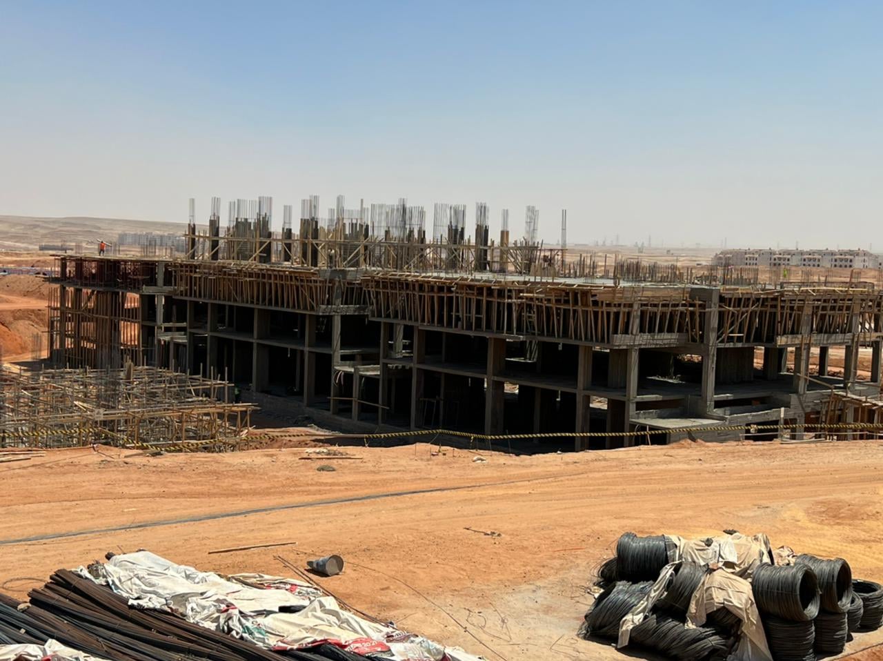 Starting construction work in phase 1 - 2