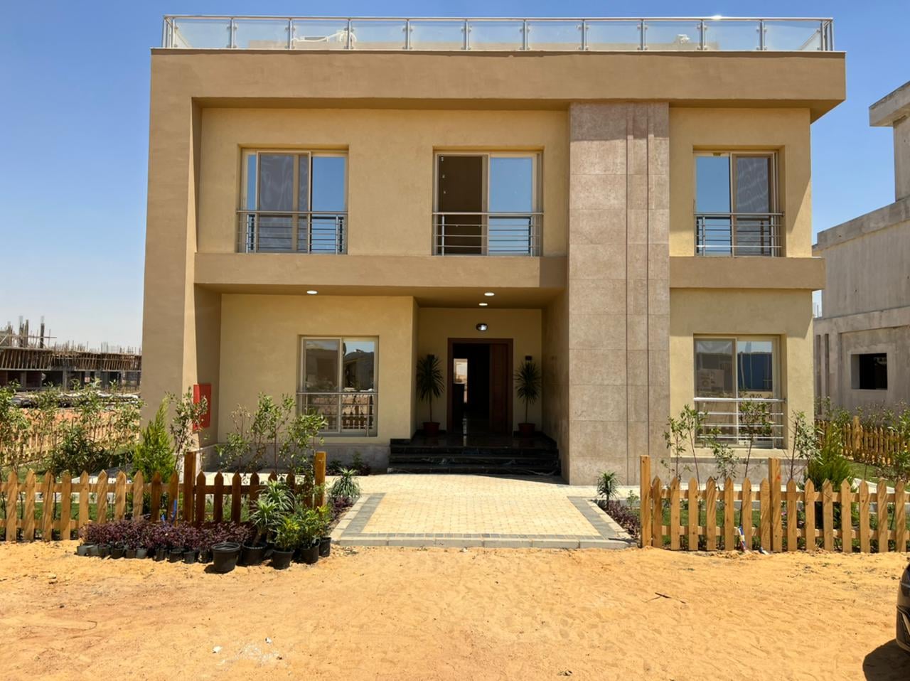 Villas all construction work completed - 1